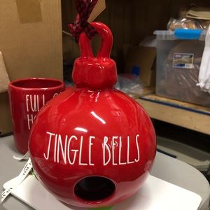 Rae Dunn Jingle Bells Birdhouse